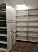 В Сервисный Центр СБМ установлены передвижные стеллажи для хранения архива