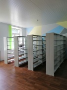 Согласно гражданско-правового договора бюджетного учреждения, в библиотеку школы №1678 г.Москвы были поставлены  стационарные металлические стеллажи